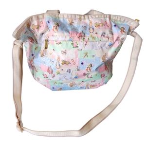 LeSportsac Peter Rabbit Shoulder Tote Bag Purse Beatrix Potter Bunny collectible